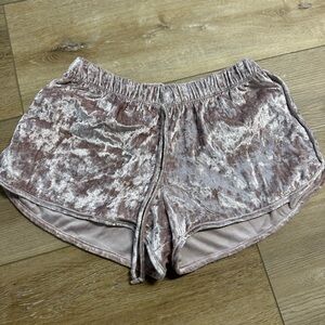 Velvet Shorts for Women